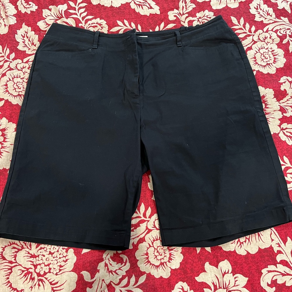 Black Bermuda Shorts